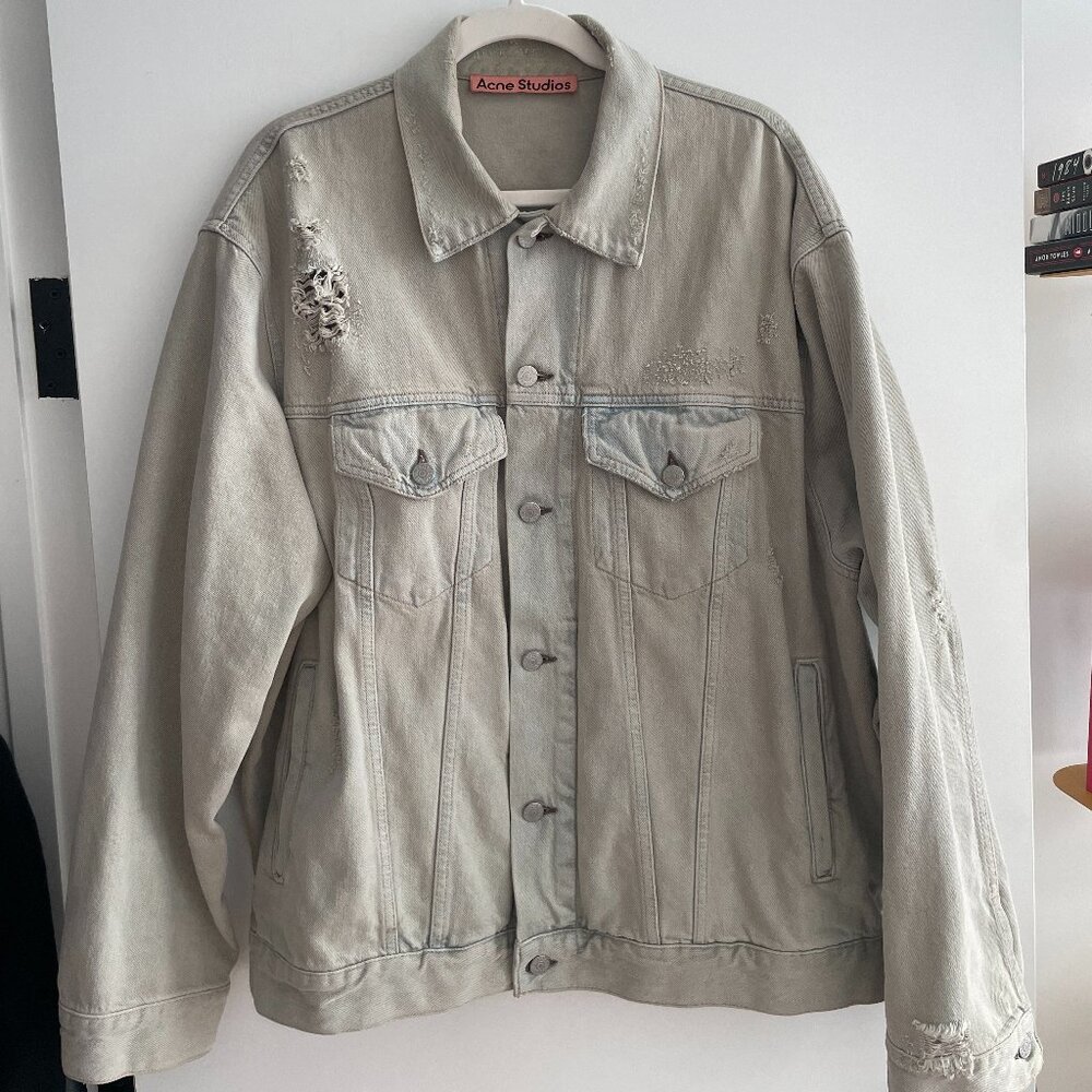 Acne Studios Relaxed Fit Denim Jacket Unisex
